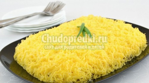 Вкусные праздничные салаты