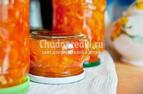 Варенье из тыквы: популярные рецепты с фото
