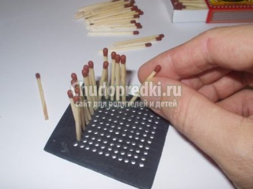 Поделки из спичек
