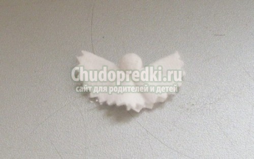 Детские поделки из ватных дисков
