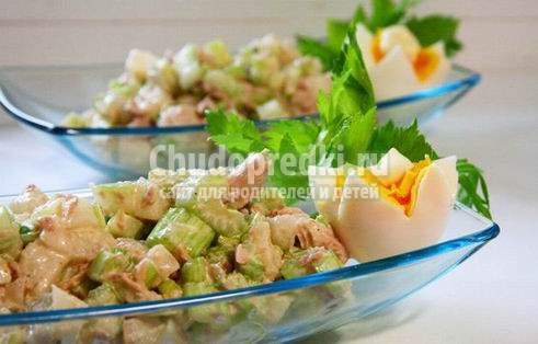 Салаты из сельдерея - вкусно и полезно