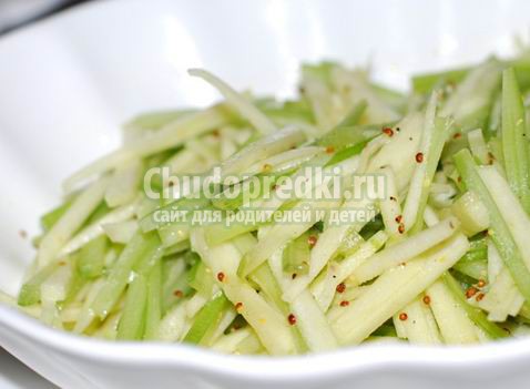 Салаты из сельдерея - вкусно и полезно