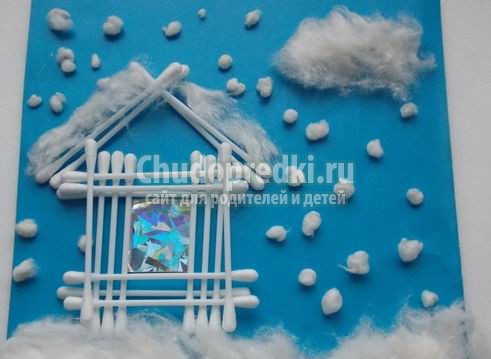 Поделки из ватных палочек: лучшие идеи и мастер-классы