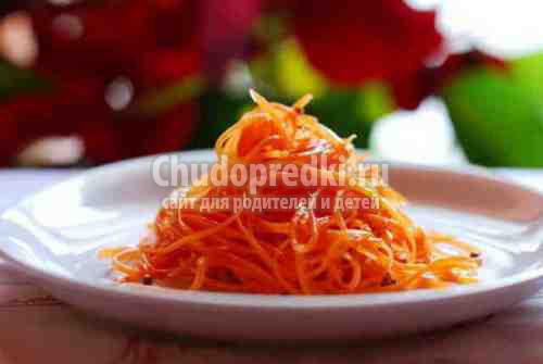 Cалат из моркови на зиму