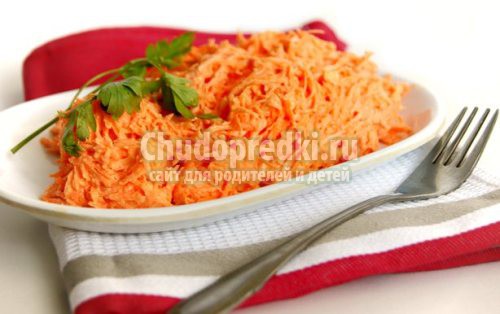 Cалат из моркови на зиму