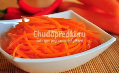 Cалат из моркови на зиму