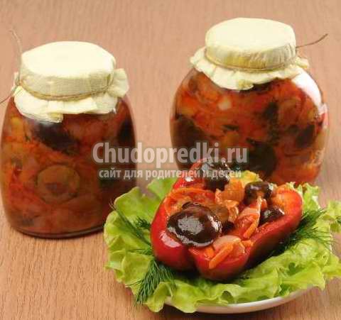 Салат из перца на зиму: популярные рецепты с фото