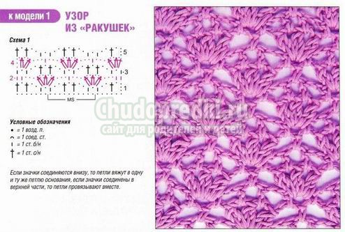 Летние кофточки крючком: схемы вязания
