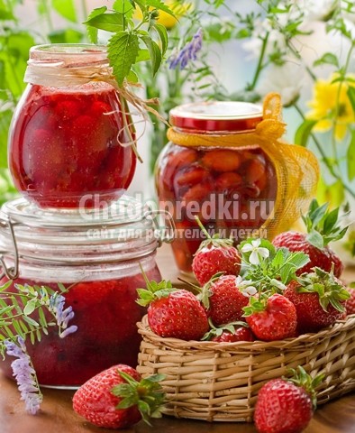 Клубничное варенье: вкусные рецепты с фото