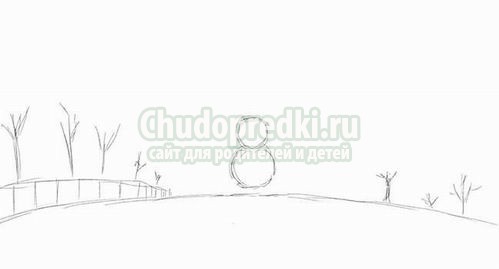 Как нарисовать зиму: поэтапная инструкция с фото
