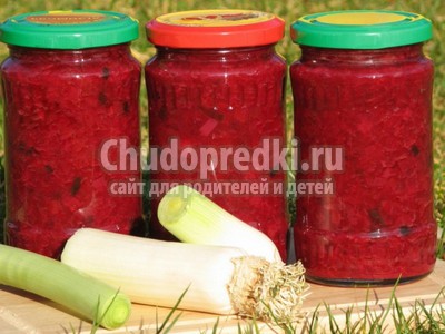 Cалат из свеклы на зиму: лучшие рецепты с фото Cалат из свеклы на зиму: лучшие рецепты с фото