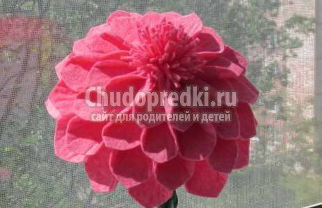 Красивые поделки из салфеток: цветы