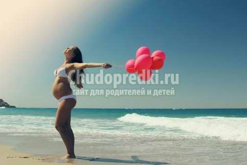 Беременные женщины любят путешествовать