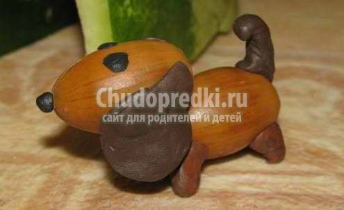 Детские поделки из желудей. Оригинальные идеи с фото
