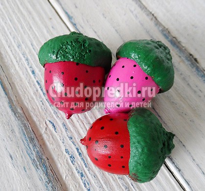 Детские поделки из желудей. Оригинальные идеи с фото