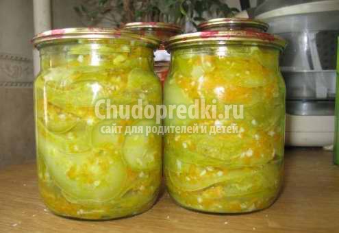 Кабачки на зиму. Аппетитные рецепты с фото