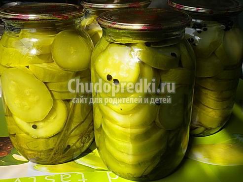 Кабачки на зиму. Аппетитные рецепты с фото