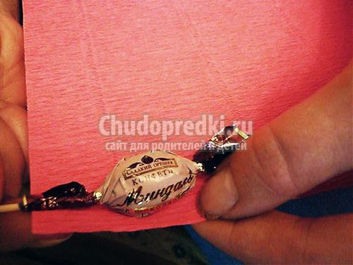 Цветы из гофрированной бумаги