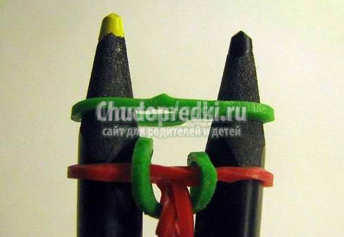 Способы плетения браслетов из резинок без станка