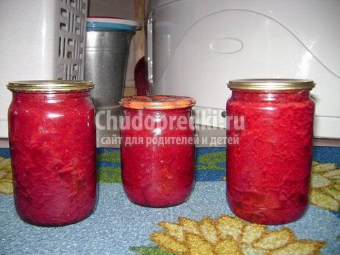 Икра из свеклы на зиму - вкусно и просто