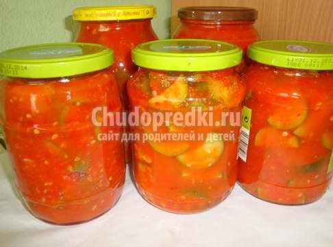 Салат из кабачков на зиму. Самые вкусные рецепты