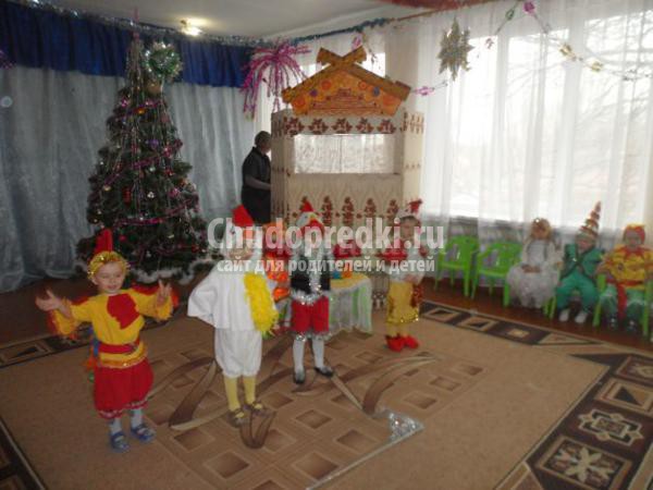 сценарий новогоднего праздника в детском саду