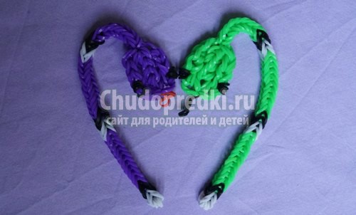 Фигурки животных из резинок