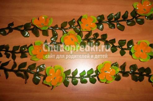 Цветы из пластиковых бутылок: мастер-классы с фото