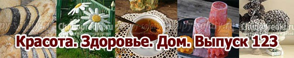 Красота. Здоровье. Дом. Выпуск 123