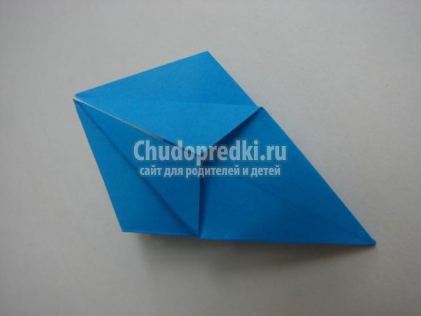 лилия из бумаги в технике оригами