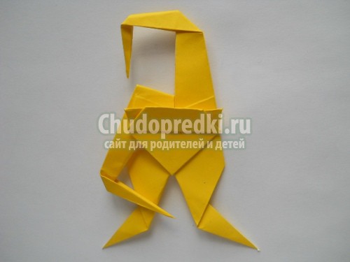 Обезьяна из бумаги