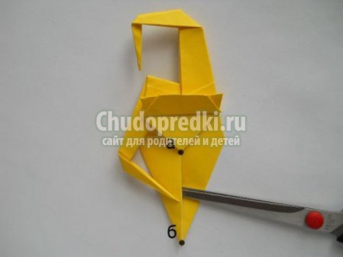 Обезьяна из бумаги