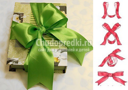 Бант из атласной ленты: как сделать своими руками?