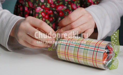 Конфеты из бумаги