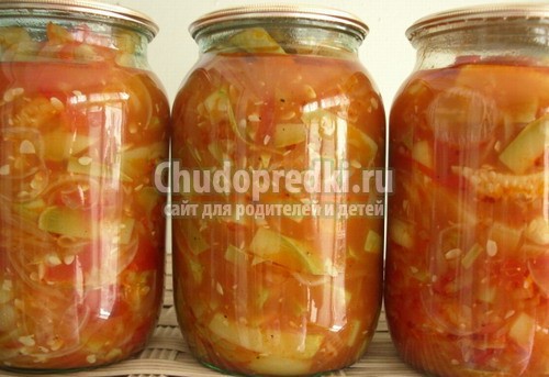 Салаты на зиму из овощей. Золотые рецепты