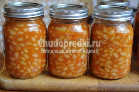 Лучшие заготовки на зиму с фасолью