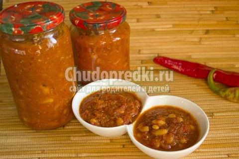 Лучшие заготовки на зиму с фасолью