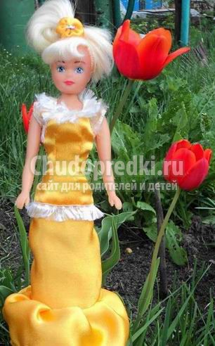 Платья для кукол. Лучшие варианты с фото