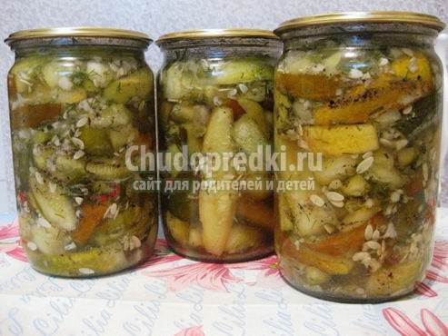 Салат из переросших огурцов на зиму. Самые популярные рецепты