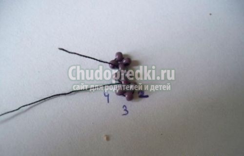 Жгуты из бисера