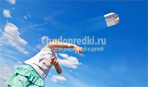Летающие самолеты из бумаги