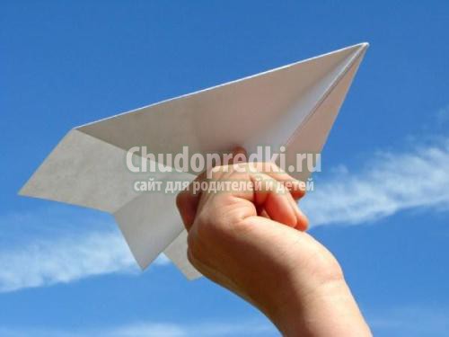 Летающие самолеты из бумаги