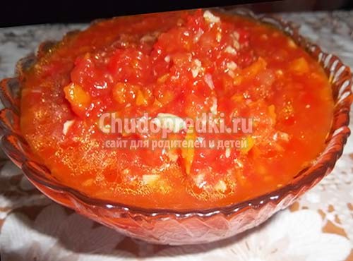 Рецепты аджики из помидоров и чеснока: ТОП-10 с фото