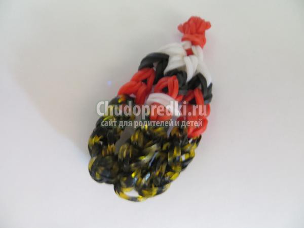 фигурки из резинок. Кока-кола