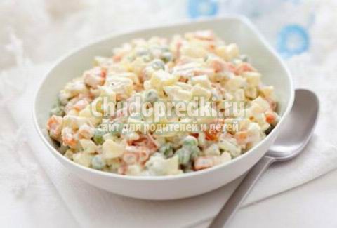 Зимний салат - вкусно и полезно