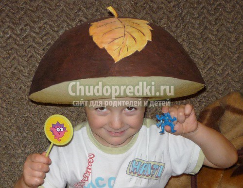 Как сделать гриб из бумаги
