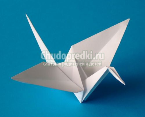 Птица из бумаги