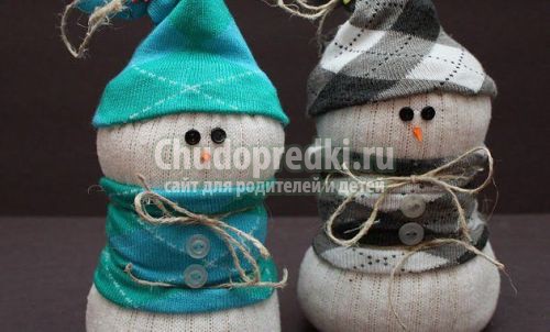 Снеговик крючком Снеговик крючком