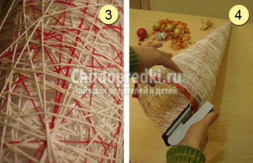Большая елка своими руками