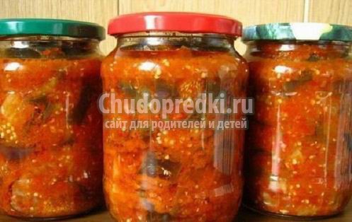 Салат из баклажанов и помидоров: рецепты с подробными фото